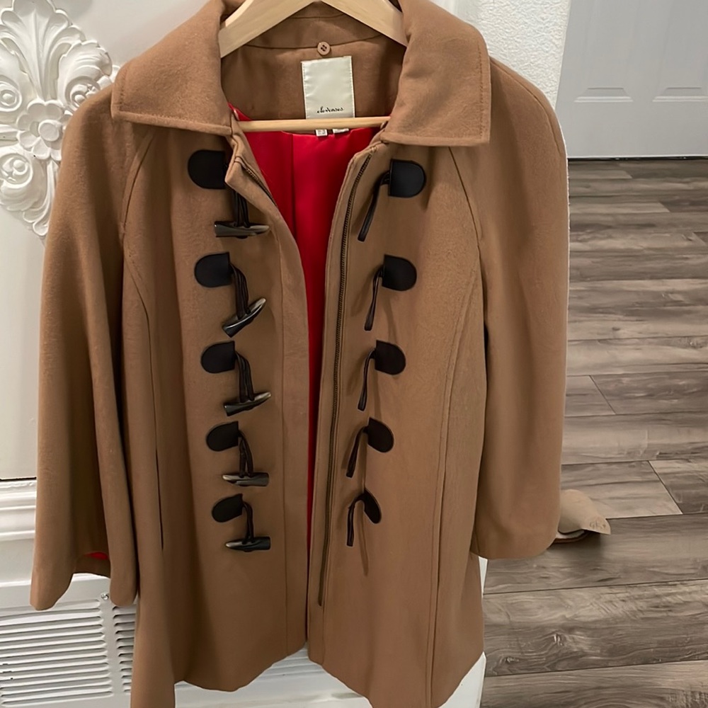 Elevenses Wool Coat- Anthropology